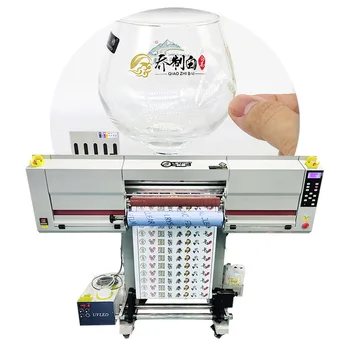 High Speed LT-700C I3200 Printhead Sticker Printer Machine Inkjet UV LAB Film Professional Personalized Decal Sticker Machine
