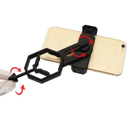 Phone Adjustable Adapter Microscope Accessories Clip Bracket