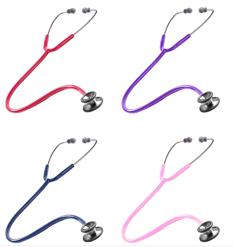 
 Самый популярный двухголовый стетоскоп с нагрудником из алюминиевого сплава, для медицинского или домашнего использования  