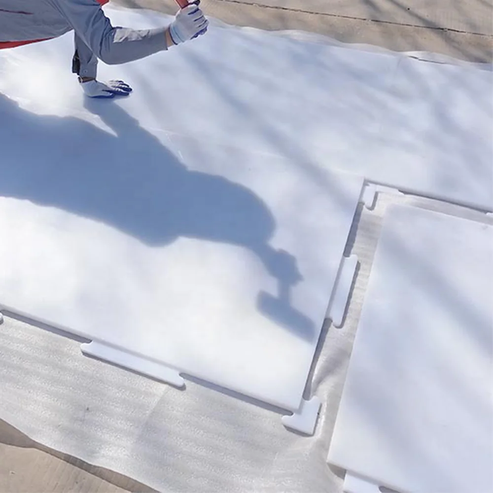 1000X2000 HDPE Material Hockey Synthetic Ice Rink Floor Plastic Ice Skate Board Sheet for Sale