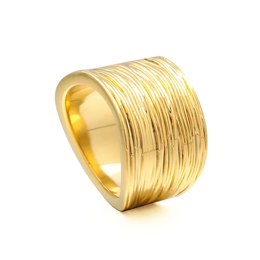 Buy Gold Design Best Quality Big Size Gold Covering Finger Ring for Women