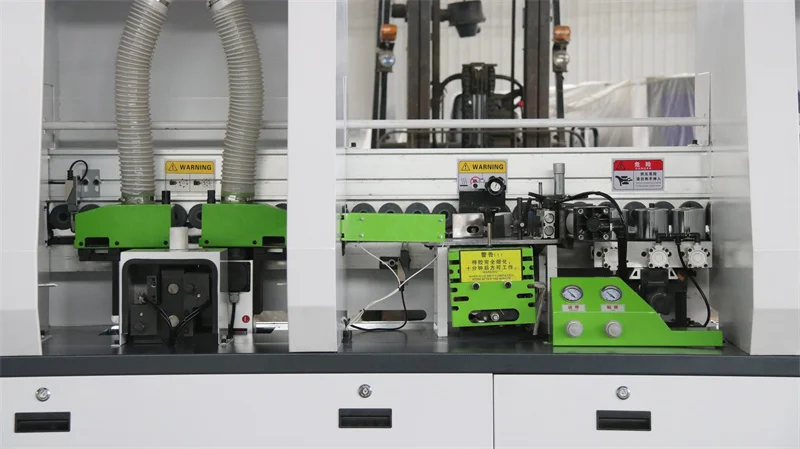 8 Functions 368YJ Factory Supply  Rough and Fine Trimming Pre Milling Corner Trimming Woodworking Edge Banding Machine