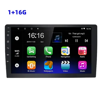 2din Android 9 10 Inch 1+16 GB 1024*600 HD Touch Screen Rearview camera Full Touch Screen Car DVD Player