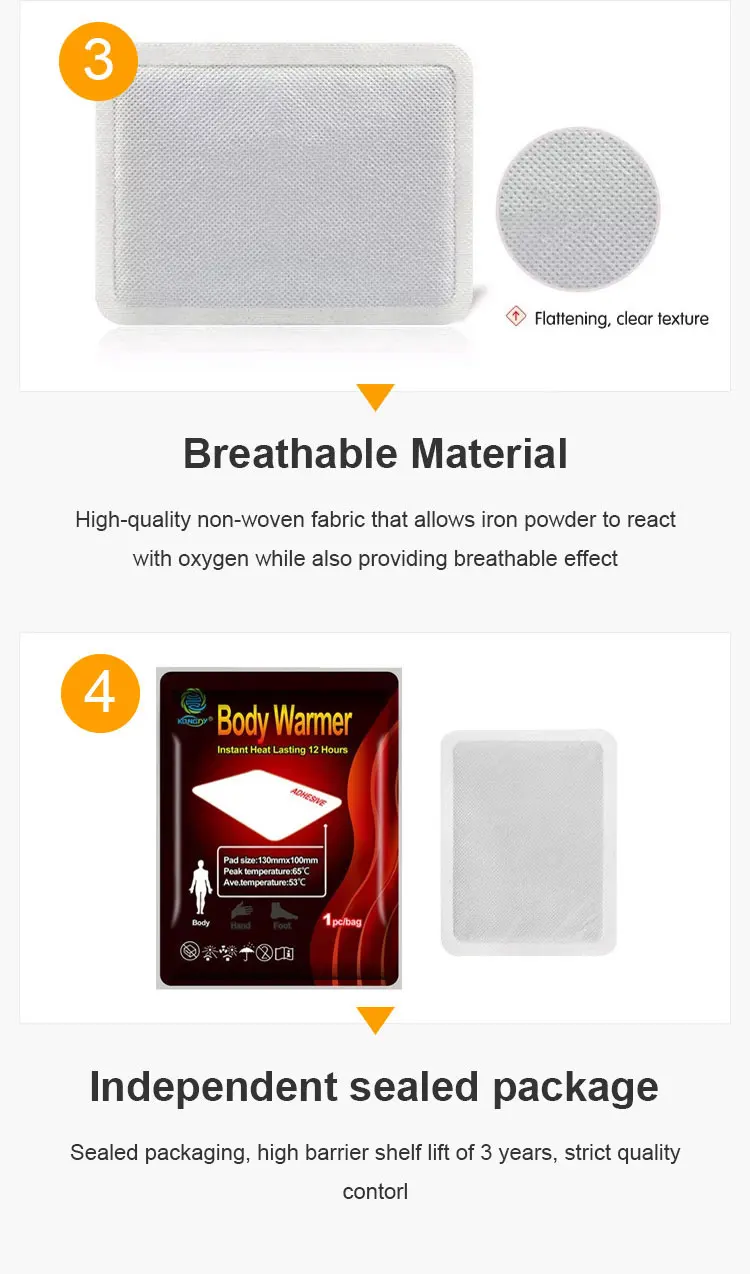 Free Sample Elderly Heat Patch In Cold Weather Body Warmer Patch Buy