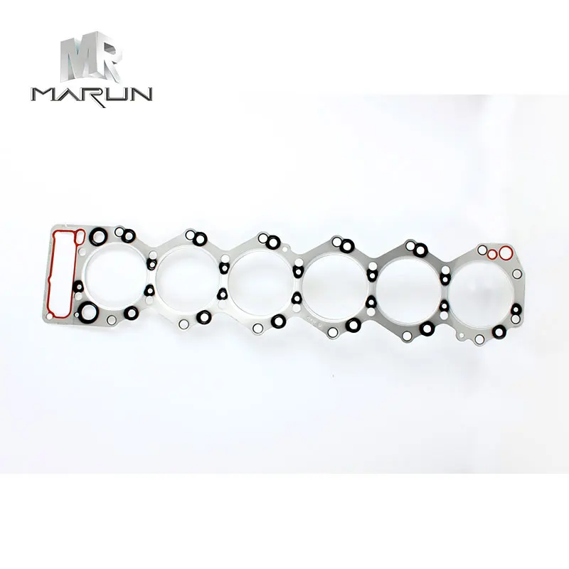 6SA1 Original Cylinder Gasket for Excavator FVR13 Construction Machinery Engine Parts 1-11141161-0