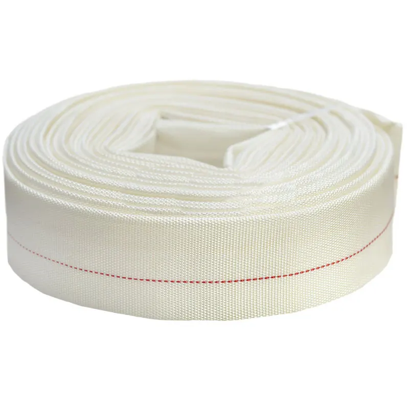 High Pressure White Pe Canvas Layflat 2 Inch Water Hose Pipe Flexible Lay Flat Irrigation Hose 4 Inch 10 Bar