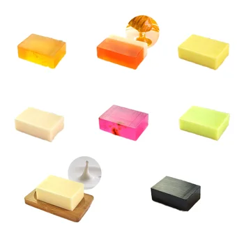 Organic Herbal Solid Handmade Soap Natural Whitening Bamboo Charcoal Rose Peppermint Essential Oils with Organic Essential Oils
