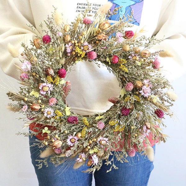 Wholesale Decorative Flowers & Wreaths Christmas Door Wreath 