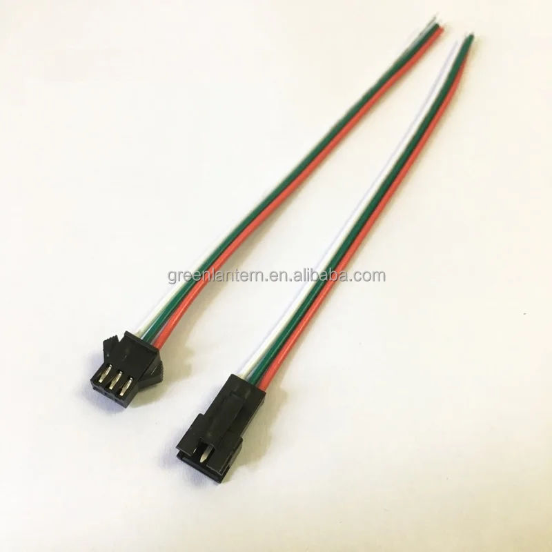 20 connettori per strisce LED a 2 pin, impermeabili, da 8 mm, per luce WS2811 WS2812B