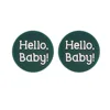 HELLO BABY Perle focale Vert foncé SA253