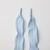 Blue lotus leaf shoelaces