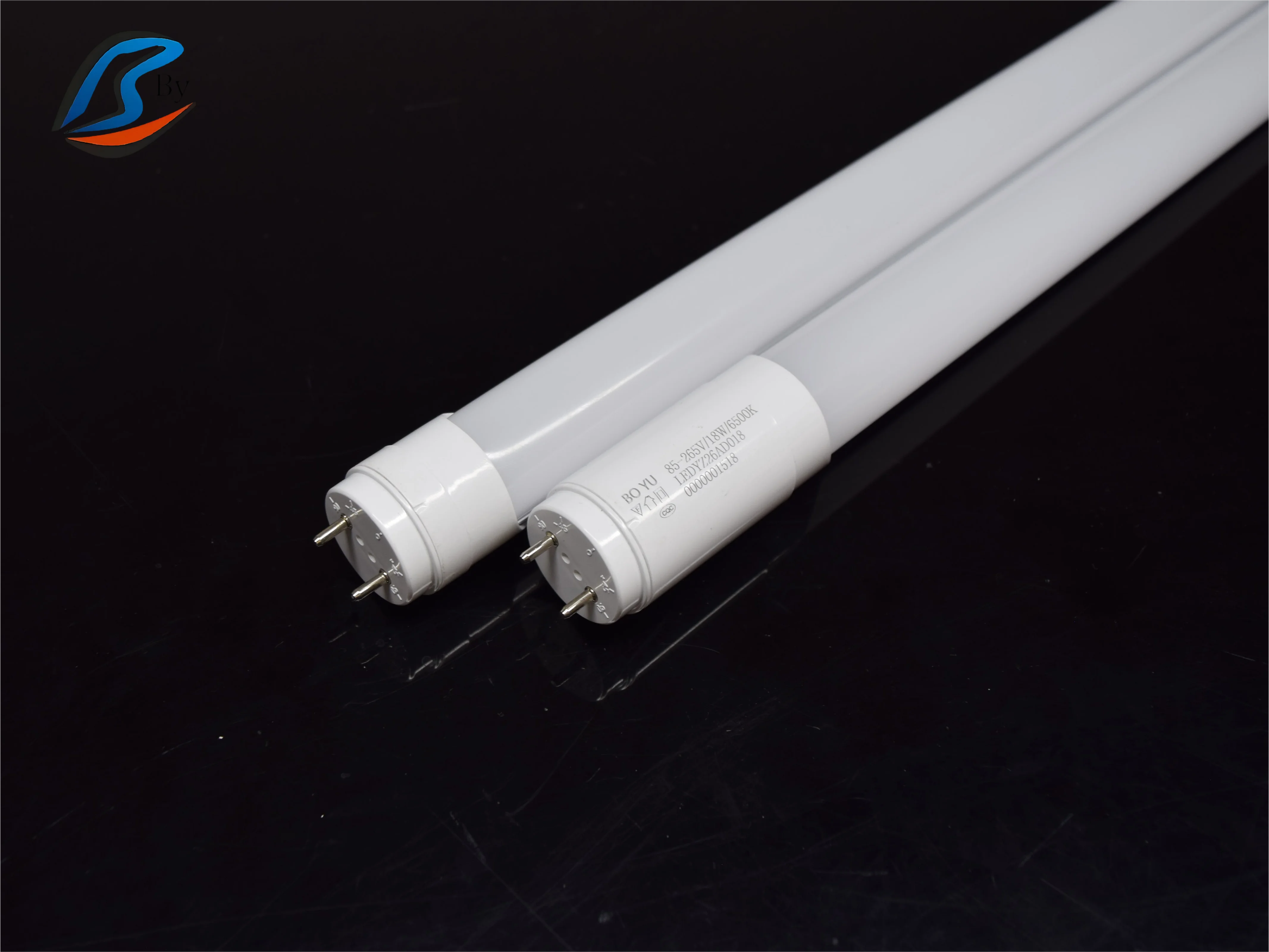 LED Tube Light T8 Round Linear Aluminum Plastic Lamp 18W  4FT Fluorescent Replace CE RoHS EMC, LTL-T8AP