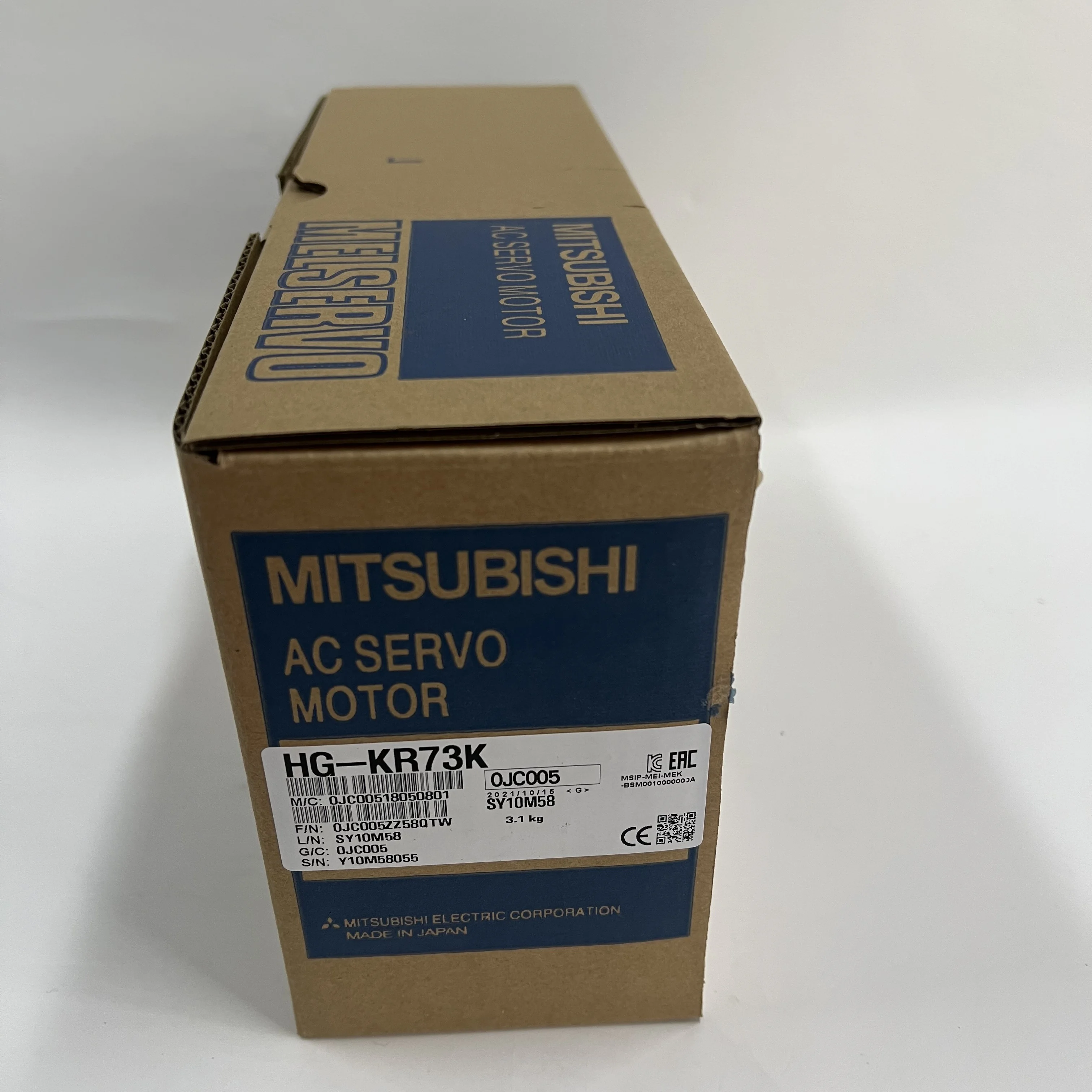 Mitsubishi AC Servo Motor HG-KR73K