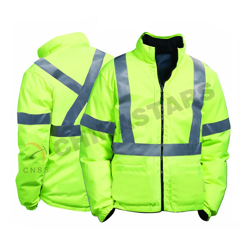 EN471 ANSI/ISEA 107-2010 Class Reflective Raincoats