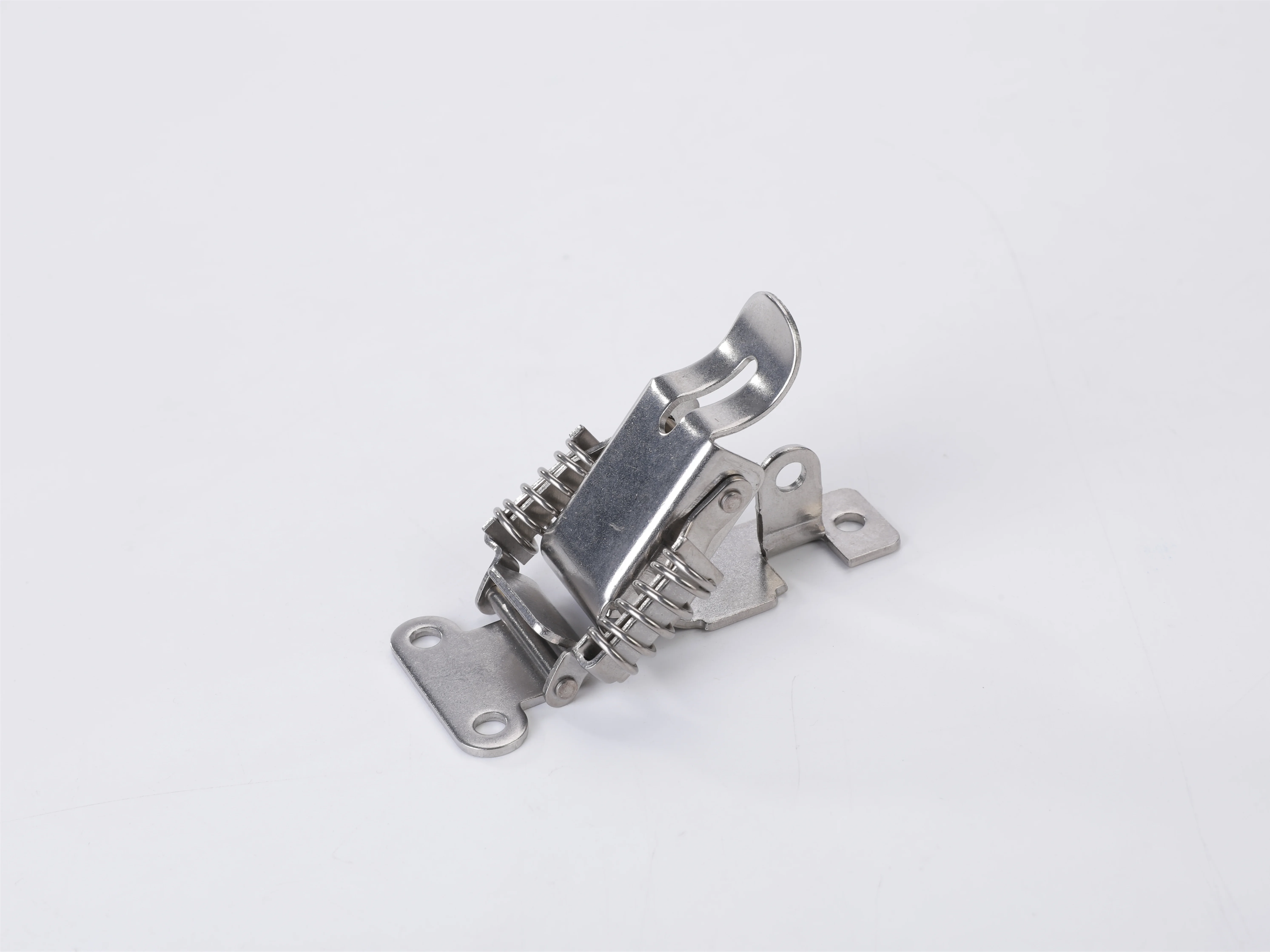 Tool Box Stainless Steel Spring Loaded Toggle Latch Adjustable Metal Spring Hasp Cabinet Latches