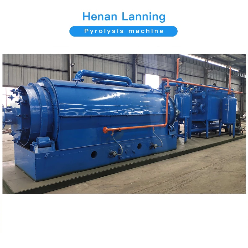 High Performance Small Scale Waste Plastic Pyrolysis to Fuel Oil Machine
