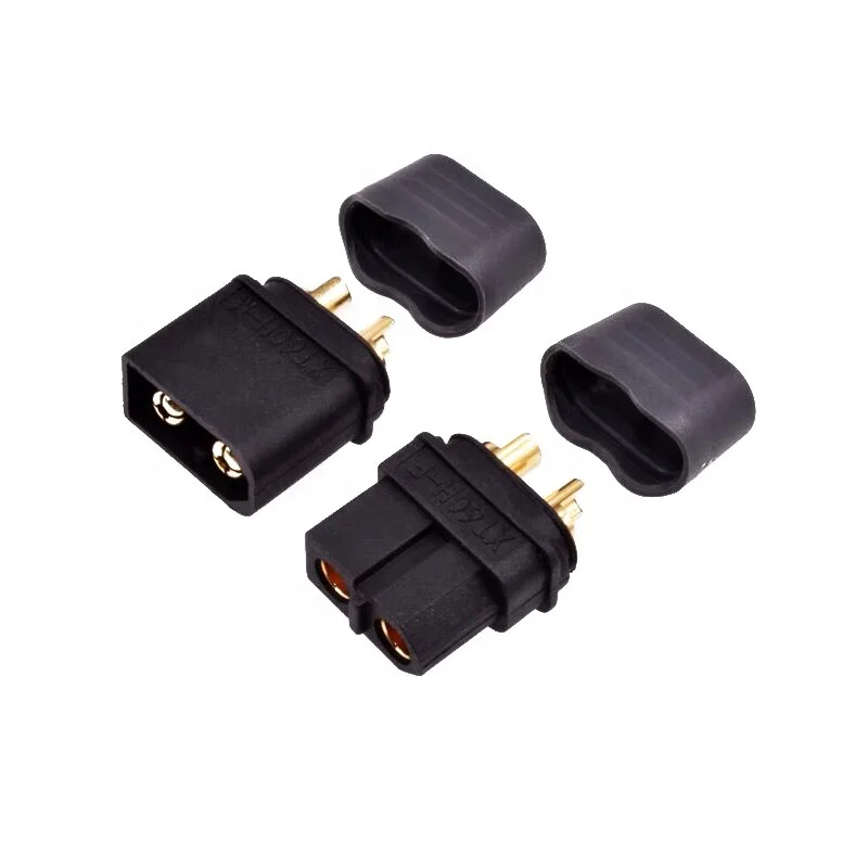 2 Paires De Câbles XT60H Mâle/femelle – 150 Mm, Fil Silicone 12 AWG – Pour Batteries Et Moteurs RC