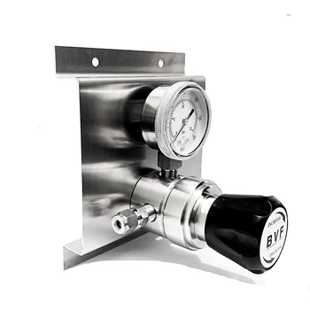 BVF BR3 Stainless steel high-flow pressure regulator,air,methane,liquid nitrogen pressure reducing valve low pressure regulator