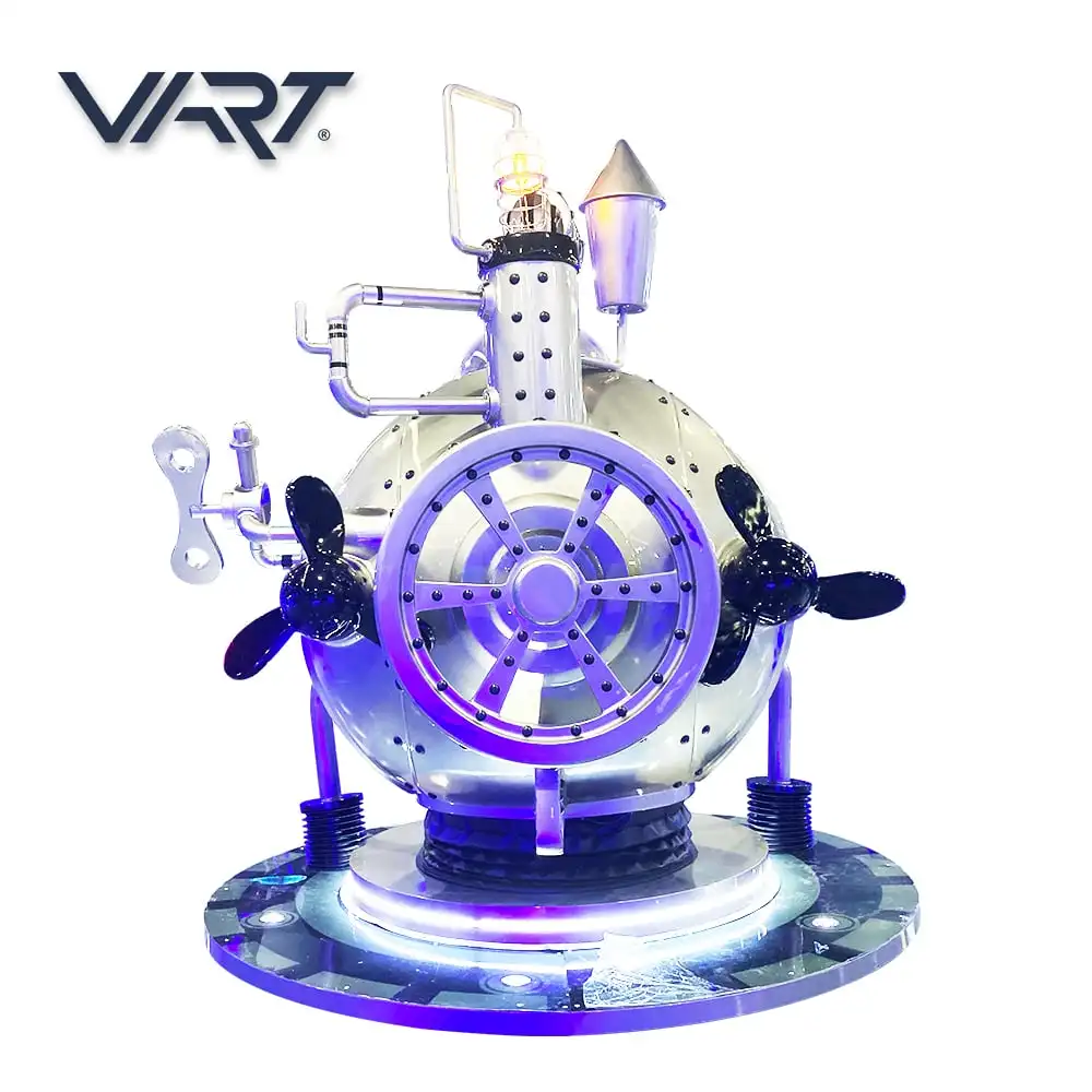 9Dバーチャルリアリティゲーム機2プレーヤーキッドVRライド