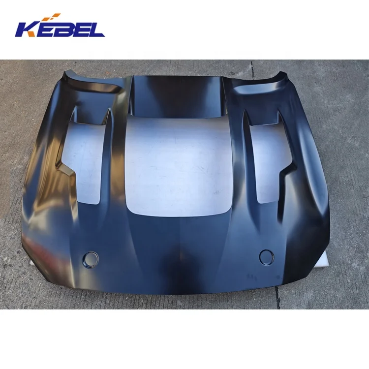 KEBEL Front Engine Hood Auto Body Kits Car Hood for Ford Mustang GT500 KR 2018 2019 2020 2021 2022