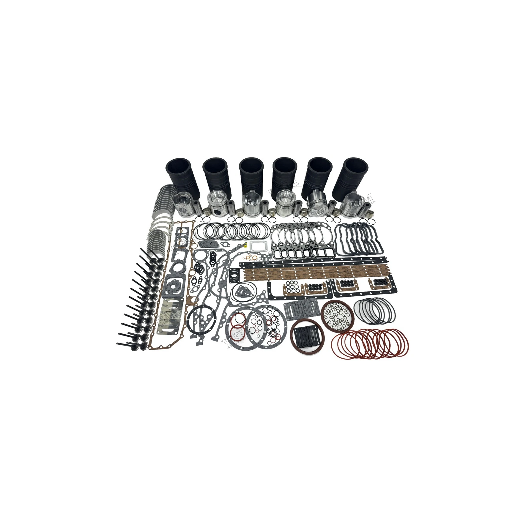For Mitsubishi S6A3 Overhaul Kit With Bearing Set MachineryEngine Engine Replacement Parts