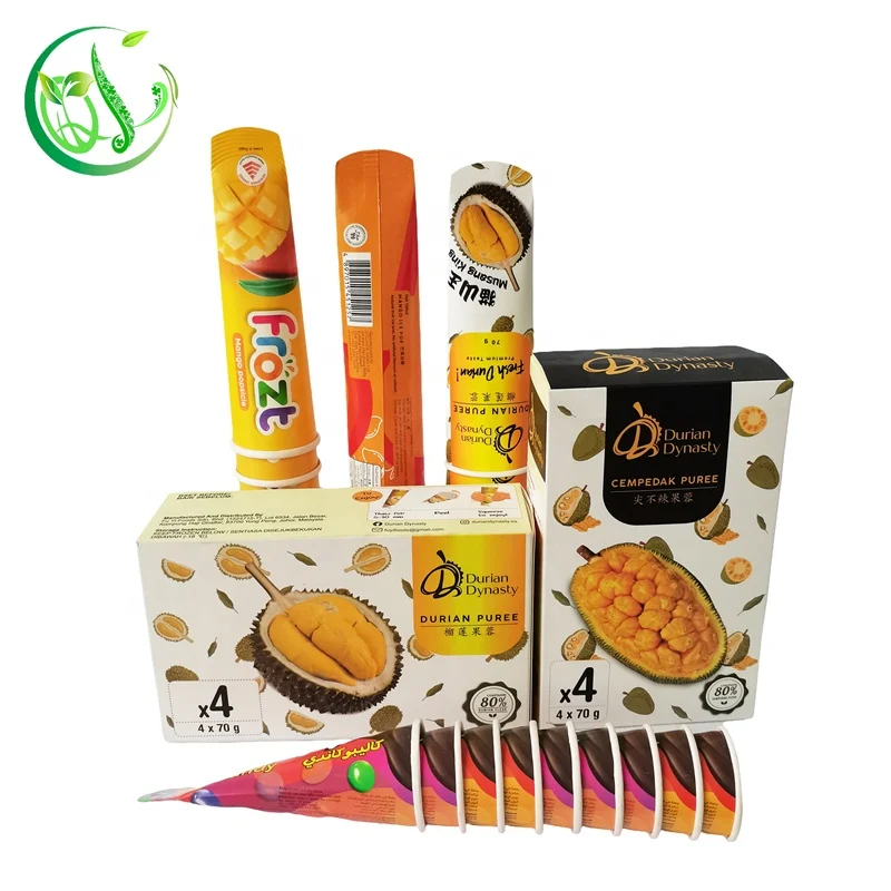 Freezer Ice Cream Box Corrugated Ice Cream Packaging Box