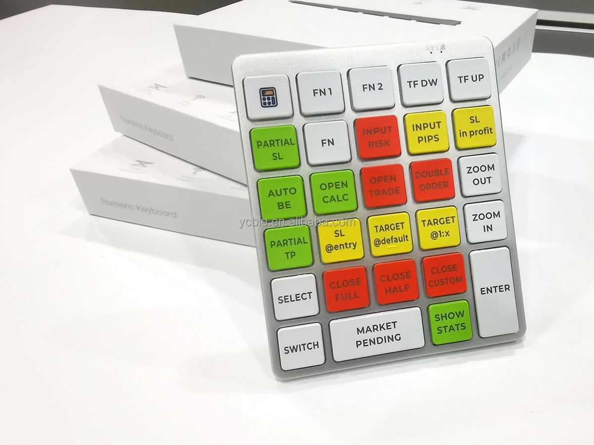 Alibaba.com: Glittery YC-NB101 28 Keys Wireless Keypad, Ultra Thin