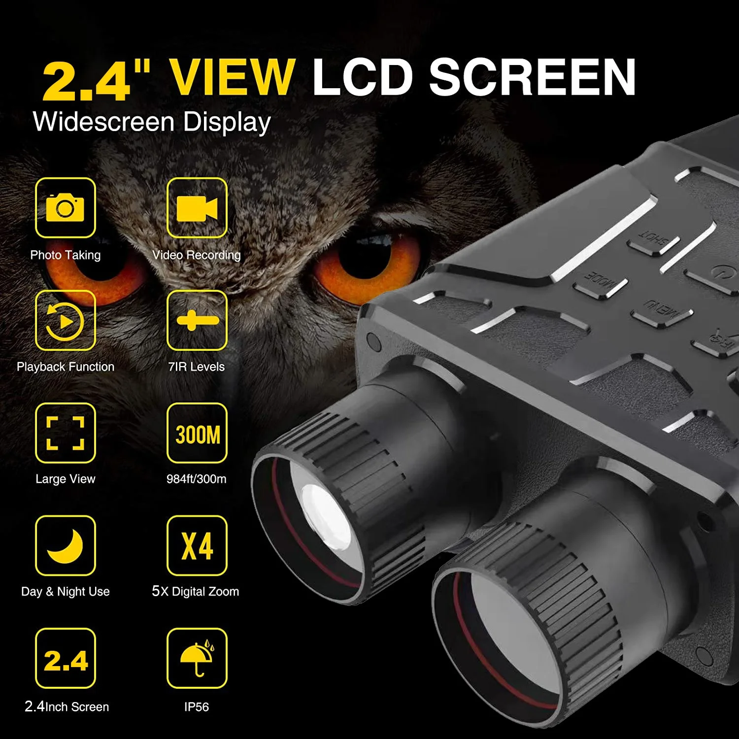 NV8300 occhiali per la visione notturna 3D binocolo binocolo telescopio Googles da caccia per casco 4K HD disposivo per la visione notturna 1420 NV8300 occhiali per la visione notturna 3D binocolo binocolo telescopio Googles da caccia per casco 4K HD disposivo per la visione notturna 1420