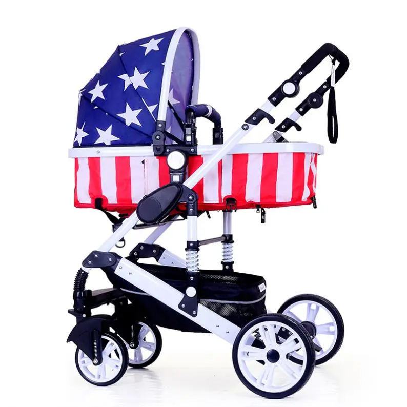 High Landscape Factory 3 in 1 Folding Baby Stroller Travel System