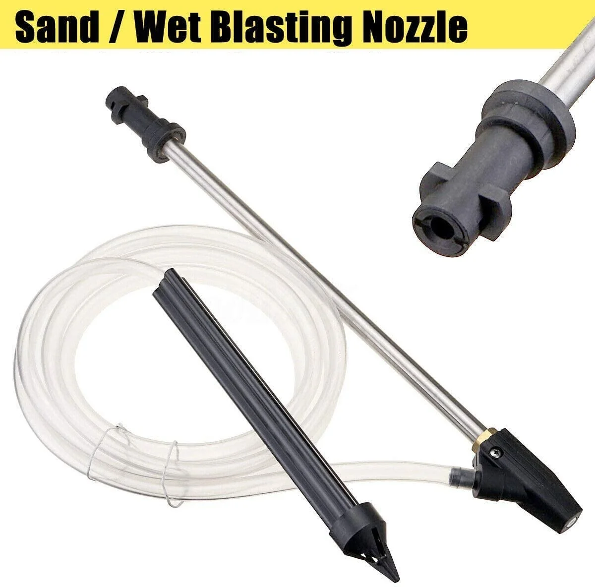 Pressure Washer Release Compatible Sandblasting Attachment Kit - Buy ...