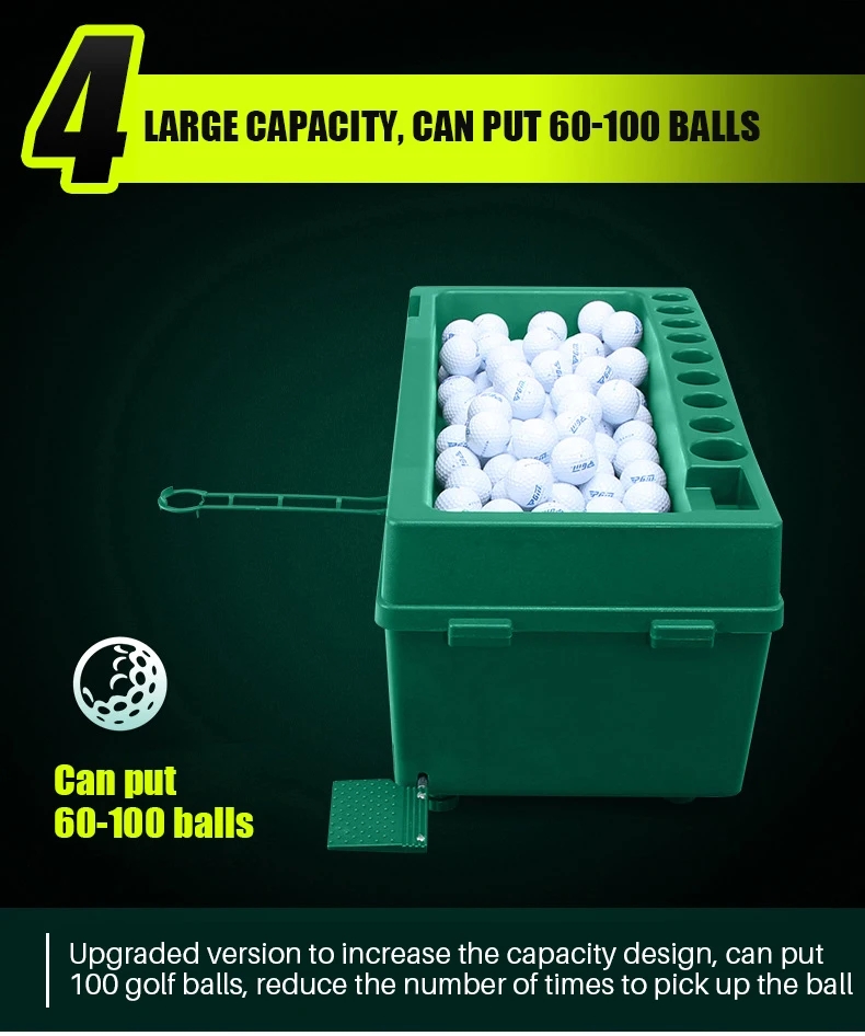 Semiautomatic Golf Ball Dispenser Powerless Golf Ball Dispenser
