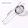 Acciaio inossidabile colore naturale 7cm