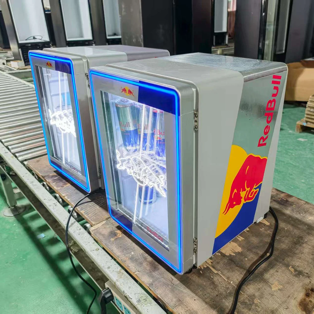 21l Mini Energy Drink Fridge - Perfect for Red Bull Display