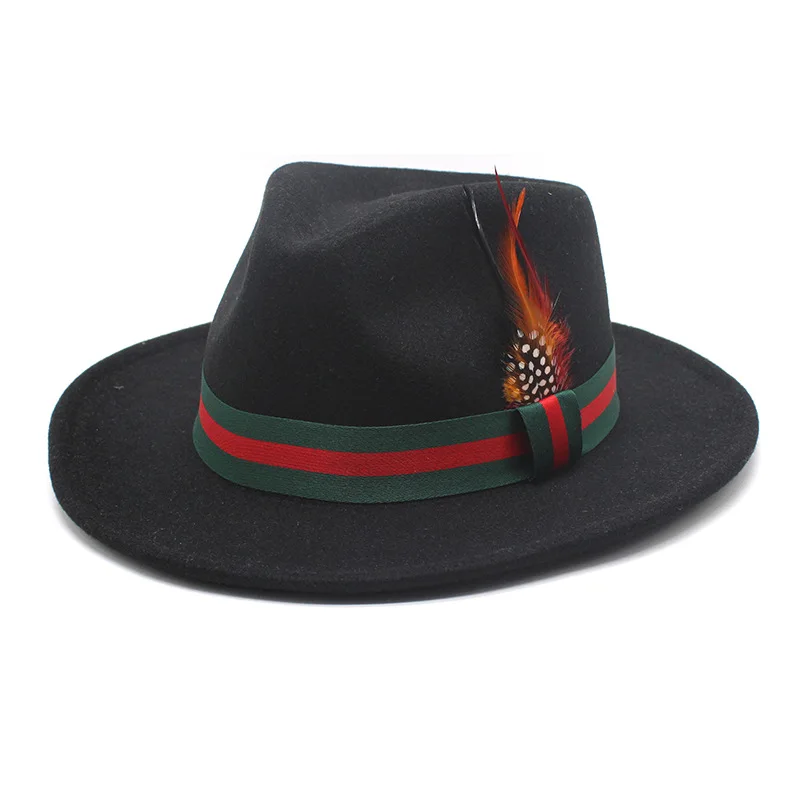 Topi Fedora Pinggiran Pendek 