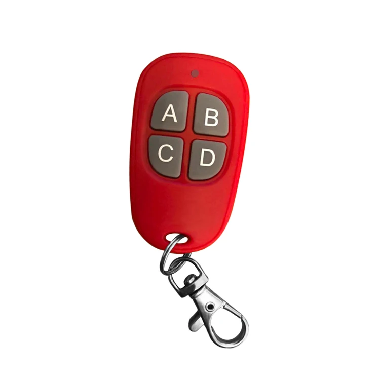 433mhz 4 Button Keyfob Replacement Rf Door Remote Control Duplicator for Garage Door