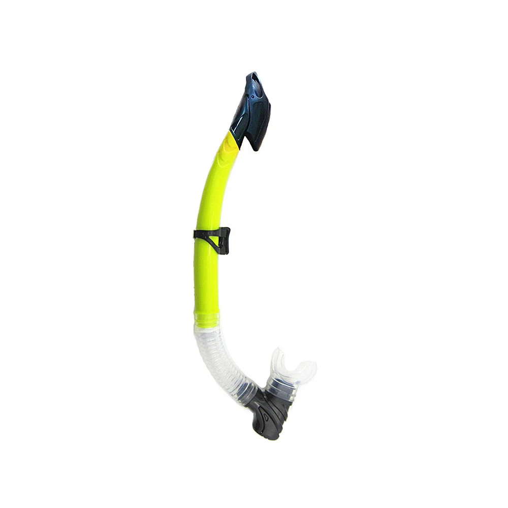 Cheap Factory Price Open Top Snorkel Front Face Frontal Swimming Training Snorkel For Adult Swimmer Breathing Tube