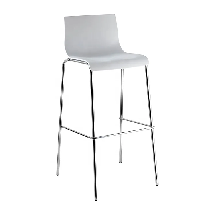 LK-3308 Promotion Stackable Metal Frame High bar Chair for Table