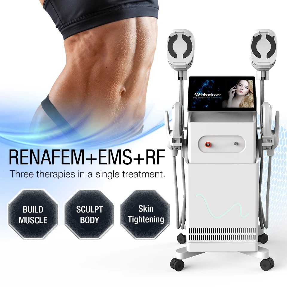 2023 New Muscle Building Slimming EMS Body Sculpting Weight Loss Equipment/2PCS  Cryo 360 Machine - China Laser Lipoma Removal Beauty Machine, Body Slimming  Machine