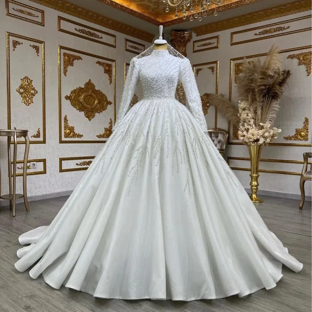 Whimsical Wedding Dress with Veil for Post-Wedding Brunch