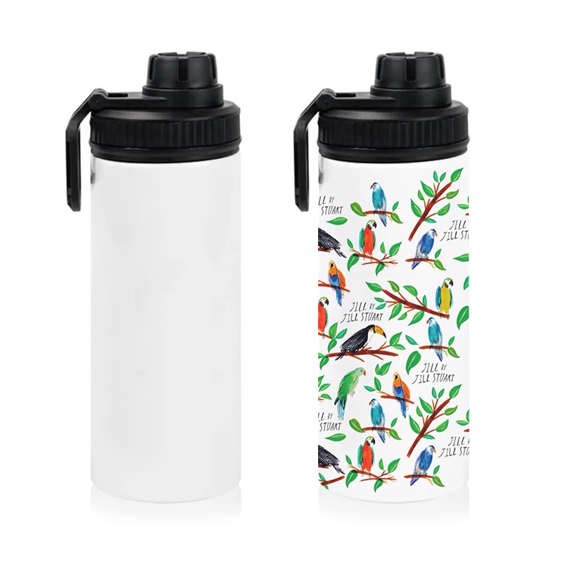 500ml 600ml 750ml Wholesale Hot Selling Sublimation DIY Aluminium Big Mouth Outdoor Sports Water Bottle