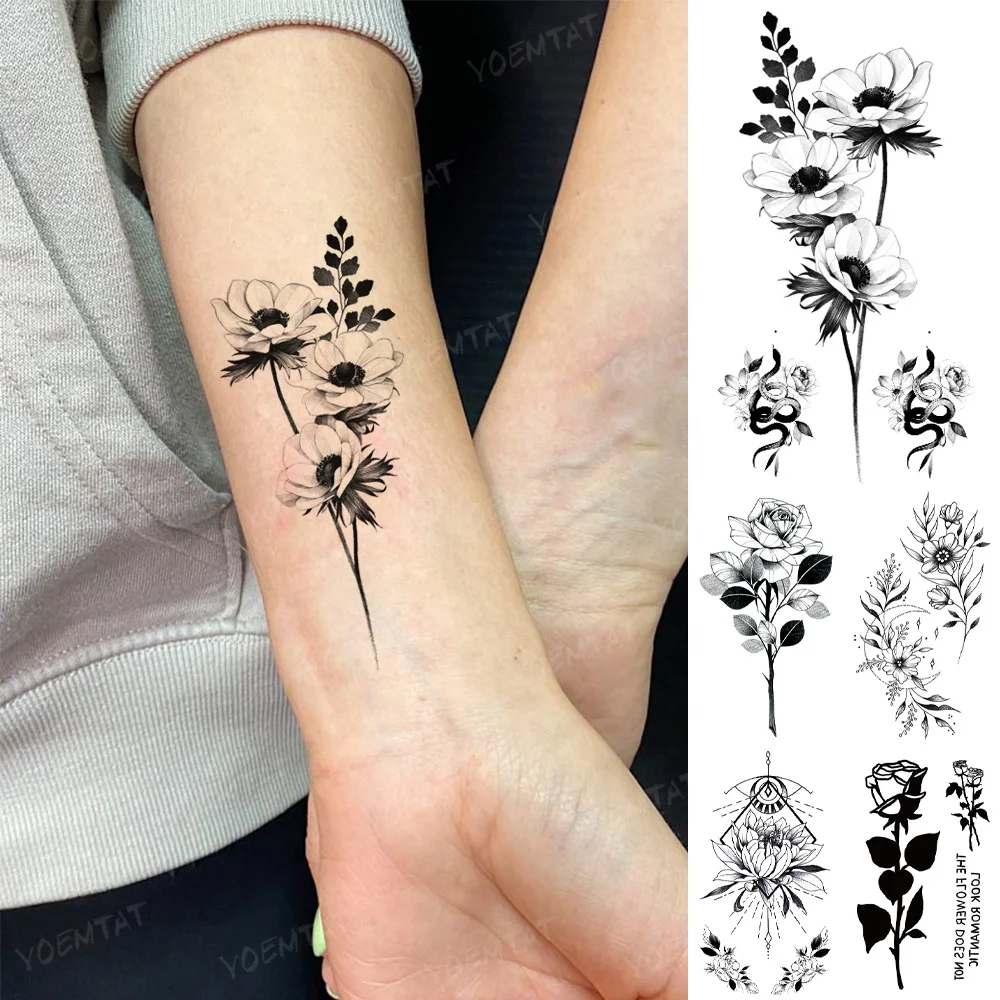 10sheets Collarbone Fashion Personality Aesthetic Temporary Tattoo Sticker   Toys  Games  Temu