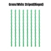 Green White Striped-Ringed