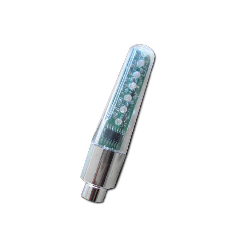 LEDライト付きバイクタイヤバルブキャップ