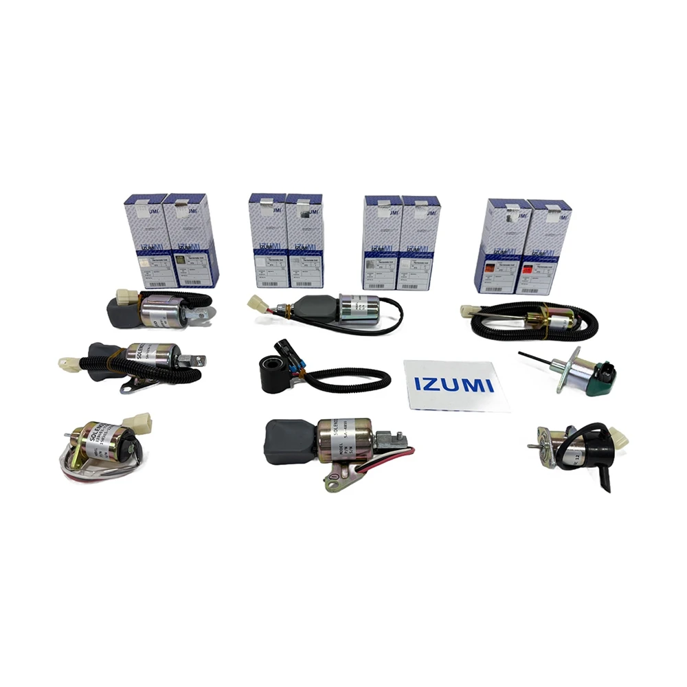 IZUMI F3M2011I, F4L912D, FL913, FL913C, Stop Solenoid Valve for Deutz