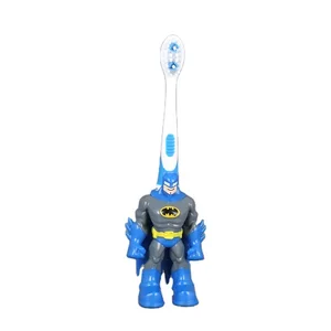 Famous 3D Cartoon Character Soft Nylon Bristle Plastic Handle Toothbrush Toys for Kids Home Use