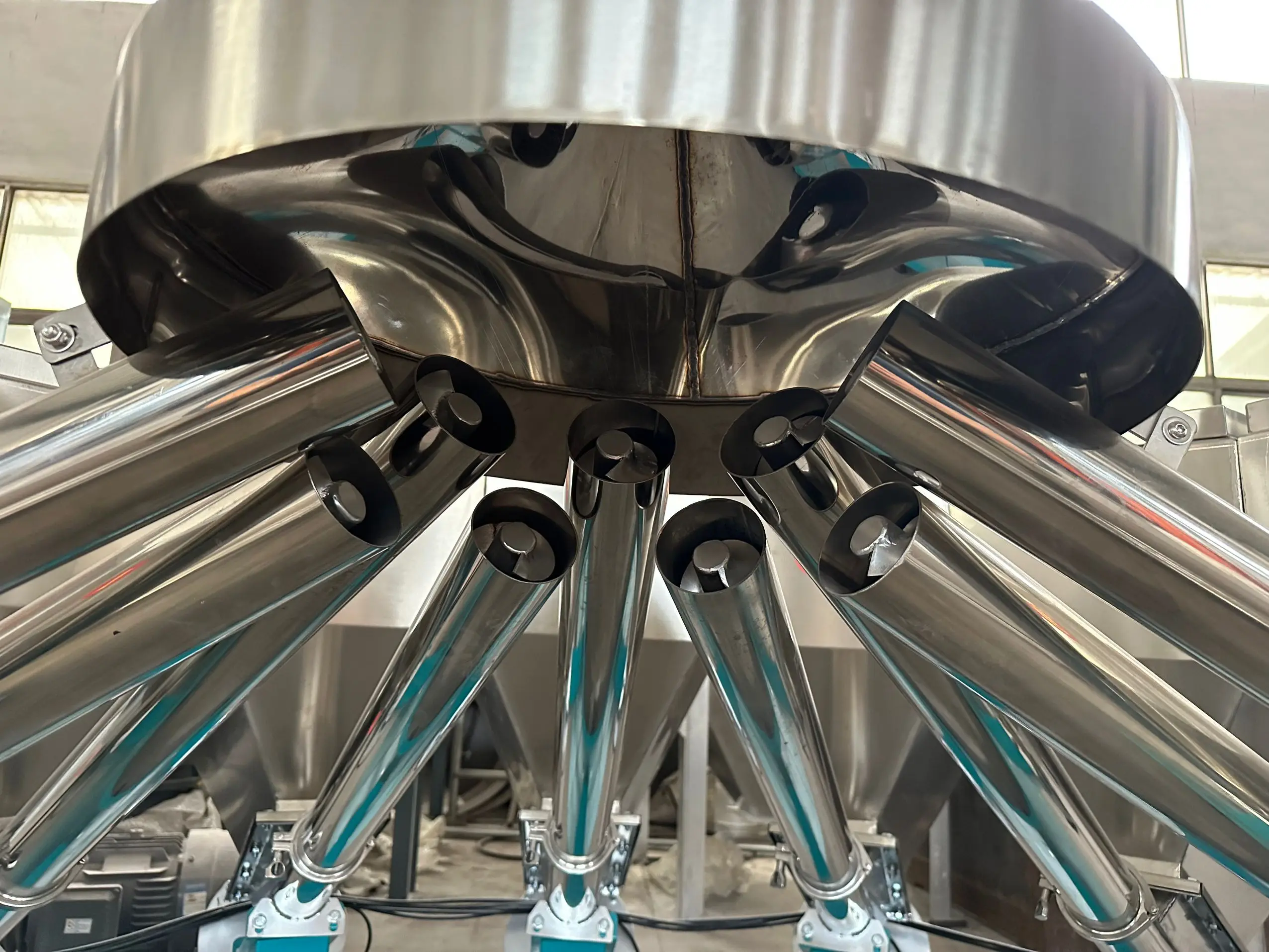 PVC Compounding Mixing Small Additive Auto Dosing Weighing Machine