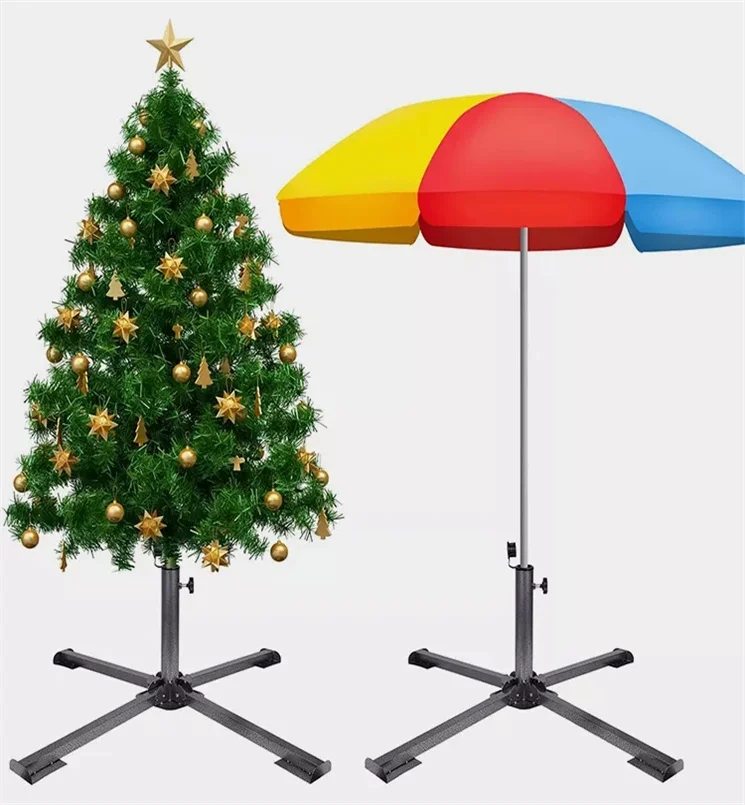 Outdoor Portable Sunshade Anchor Foldable Beach Umbrella Stand For