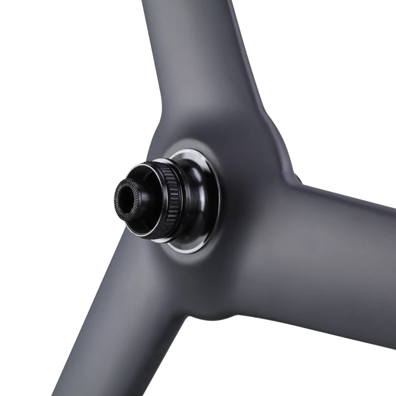 トラック競技用 HED ディスクホイール NJS カーボントラックバイクホイールクリンチャートライスポーク
