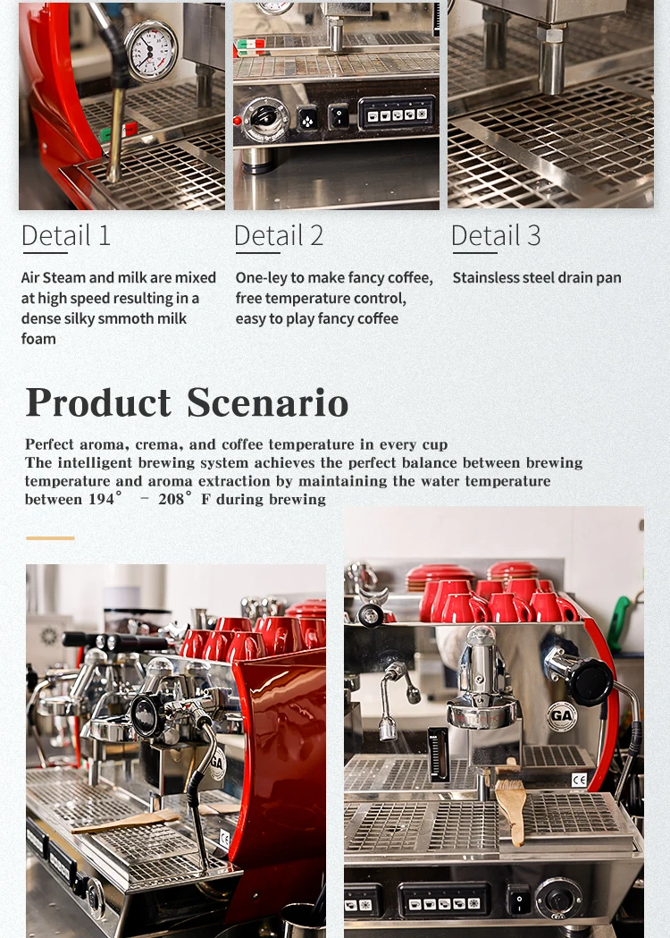 2021 New Maker  Commercial Espresso Coffee Machine Automatic Coffee Maker Machine