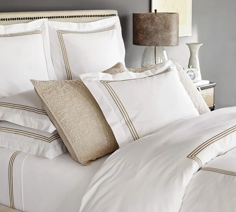 4 Piece Single Double Queen King Hotel Bed Sheet 100 Cotton